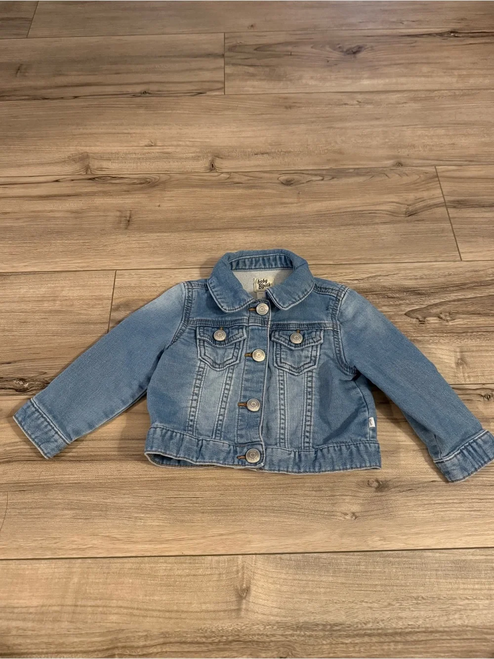 Oshkosh B’Gosh Toddler Light Blue Denim Jacket Size 18 months
